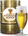 Бочкаревский пивоваренный завод выпустил новое светлое пиво "Алтайский колос"