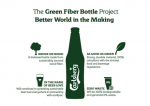 В Carlsberg начали создание полностью картонной бутылки.